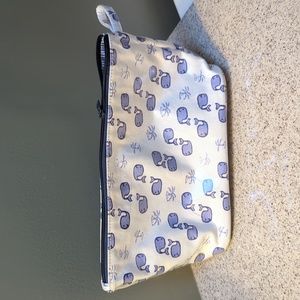 Roller Rabbit Moby large make-up bag
